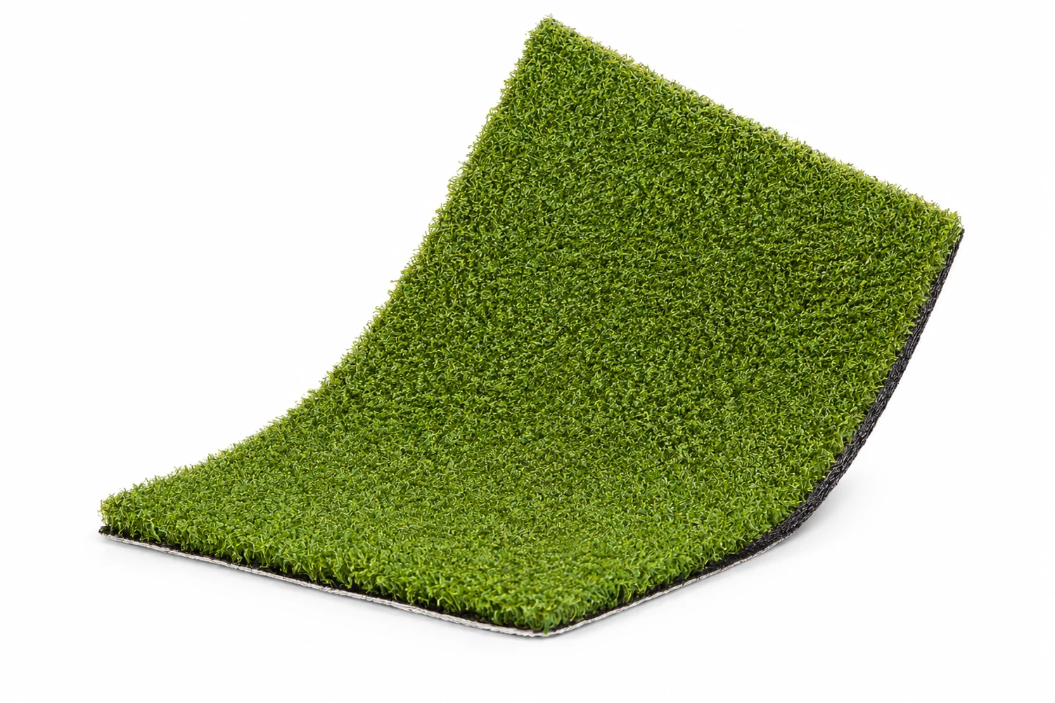 Close-up of dense professional golf putting surface