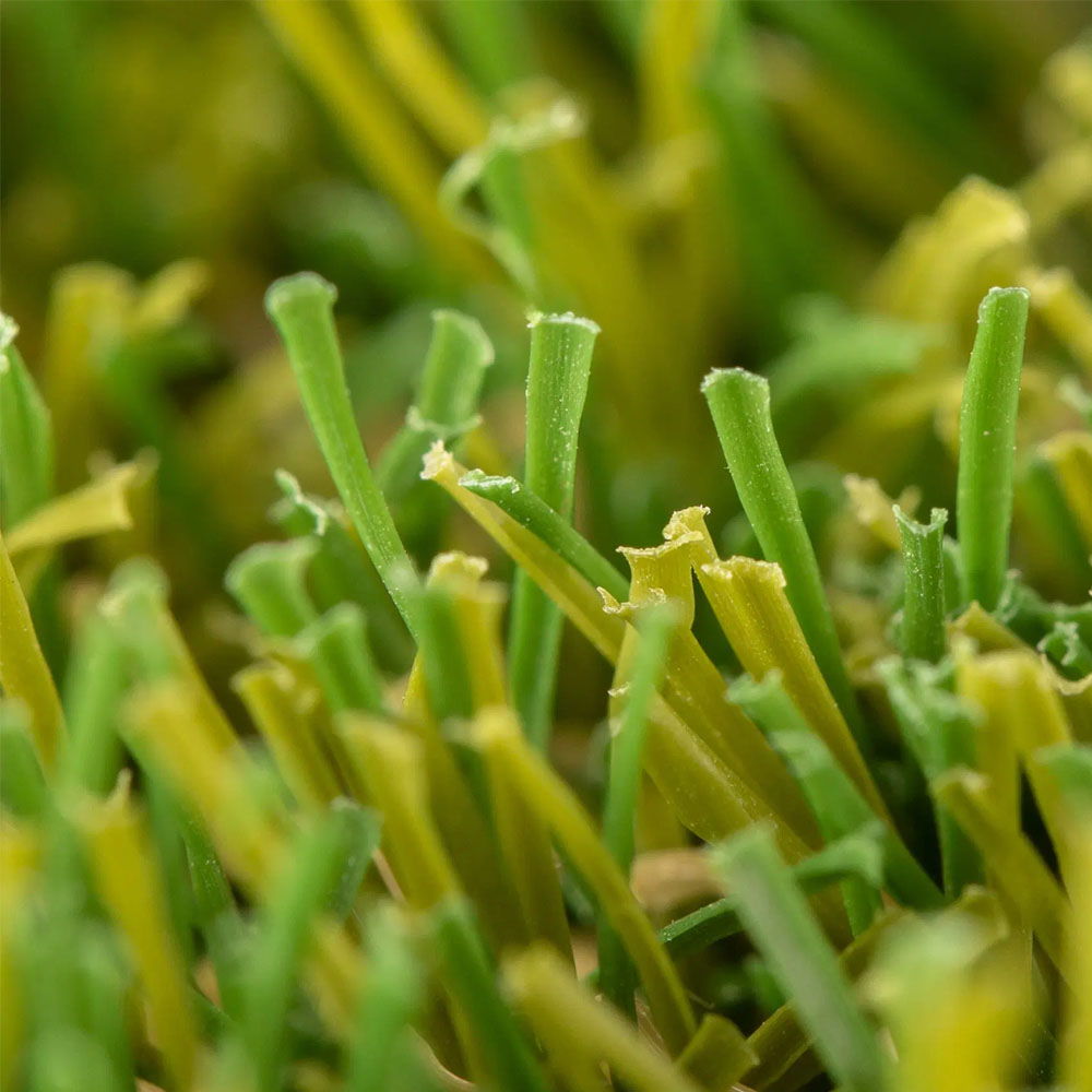 Césped Artificial Eden 30 mm altura | Marca Realturf | Detalle Fibra