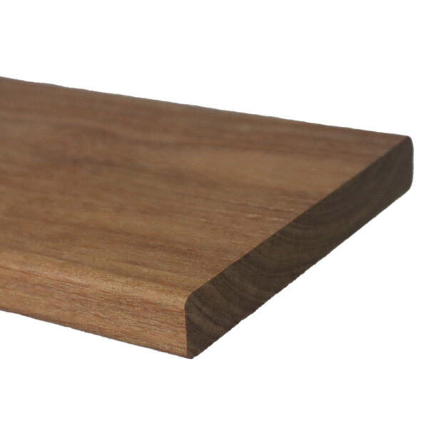 Tarima Exterior Madera Tropical Cumarú – Familia Fabaceae | Marca MibaWood | Detalle Listón Cara Lisa