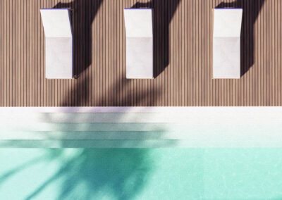 Tarima Exterior Madera Tropical Tali – Familia Erythroxylaceae | Marca MibaWood | Ambiente Piscina